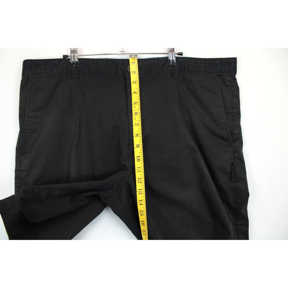 Greg Norman Tasso Elba Cargo Shorts Waist Gripper Golf Wear Men 40 Black Casual - Picture 4 of 13